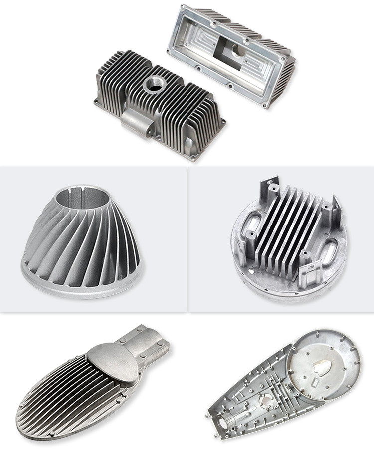 Precision Customized Aluminium Die Casting LED Housing Lightweight High Precision