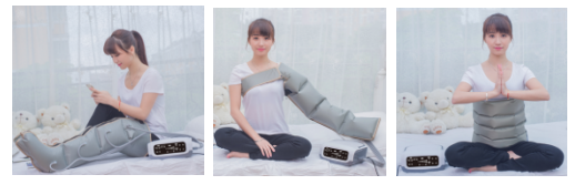 Portable Body Massage Air Compression Therapy System For Lymph Drainage