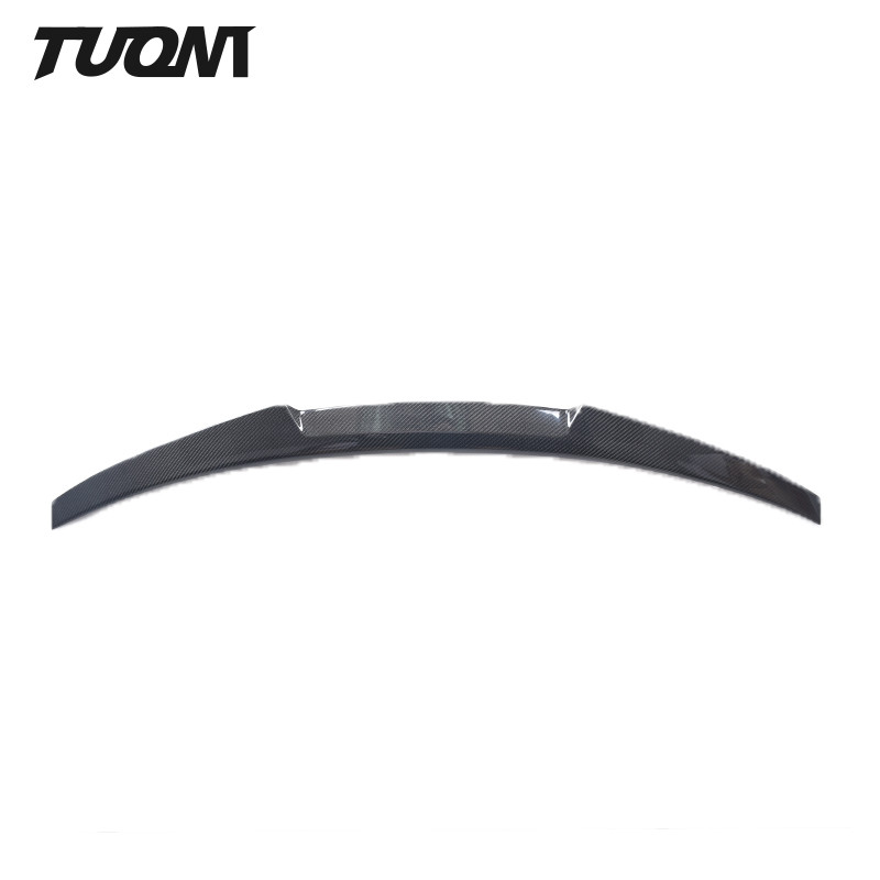 Rear Carbon Fiber Car Spoiler Audi A4 B9 Boot Spoiler PSM Style