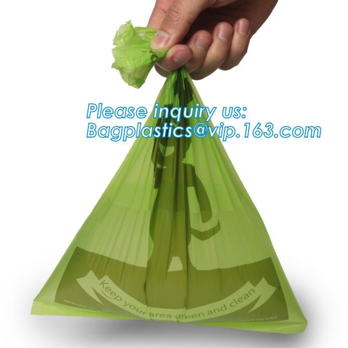High Quality Eco-friendly Degradable Fashion With Printing Doggy Pet Dog Waste Poop Bags, Eco friendly pet dog waste poo
