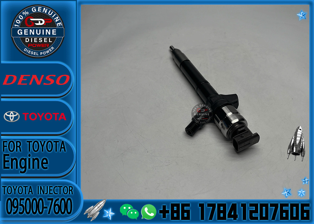 Fuel Injector 095000-6730/095000-7600 Diesel Fuel Injector 23670-51020/23670-0R160 For Toyota Truck