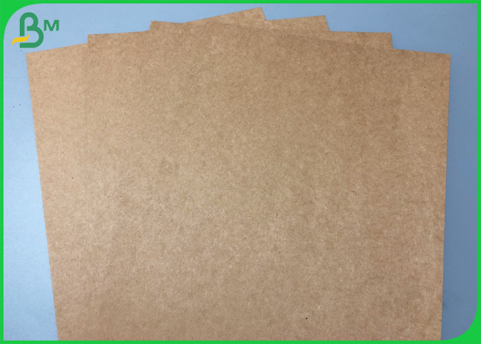 300g Brown Kraft Food Grade Paper For Making Fast Food Packaging Box  