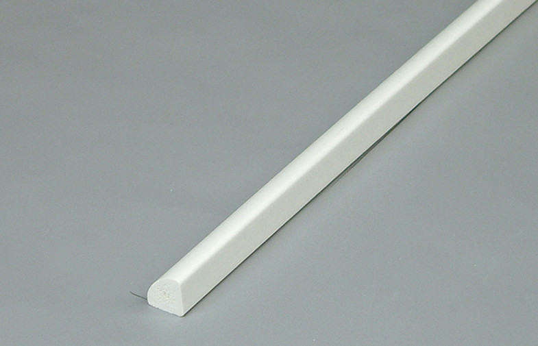 Shoe Mould Vinyl / Decorative Foam Moldings For Interior Skirting Line