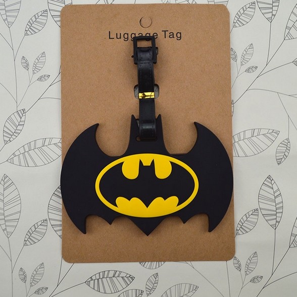 Factory customized travel accessories 3D pvc luggage tag