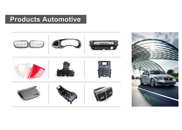 IATF Precision Plastic Injection Molding Automotive Parts 500000 Shots Mold Life