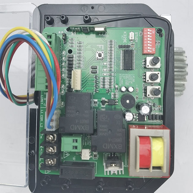 Single Phase Fast Sliding Gate Opener IP44 Waterproof Powder Coated