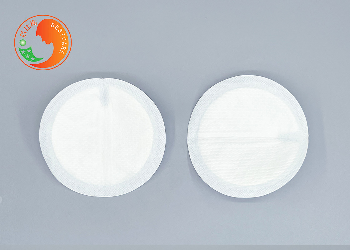 Highly Absorbent Disposable Breast Milk Pads Anti Leakage Pearl Pattern Wrinkle Free