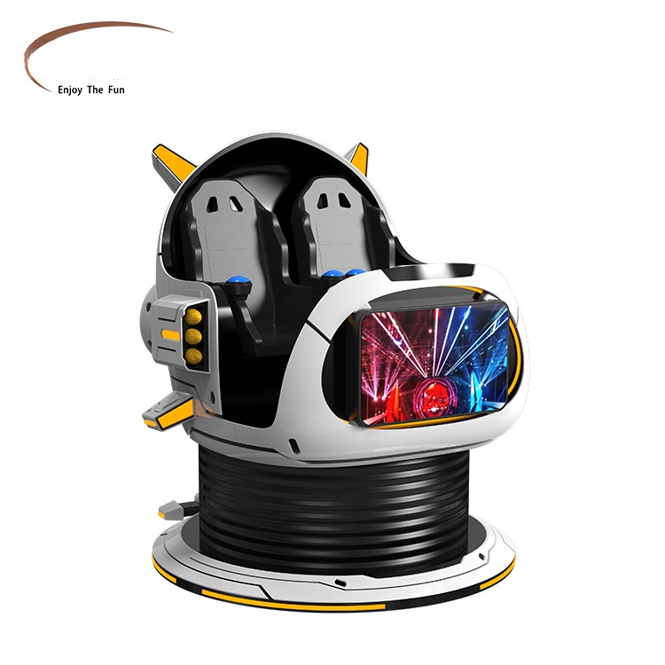 Dreamland Coin Operated VR Panda Adventure 360 VR UFO 9D Simulator Motion Ride Virtual Reality Chair