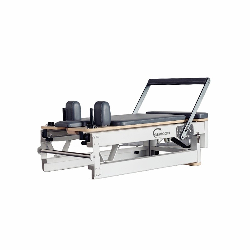 Gericon commerical use G-PRH012 Folding white aluminium pilates reformer for Fitness