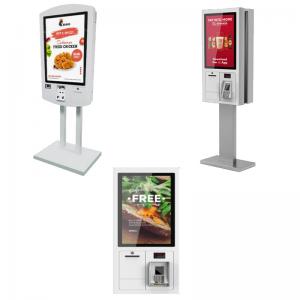 Buy cheap Floor Standing Touch Screen POS Terminal , Restaurant Ordering Kiosk 27 Inch 32 Inch product