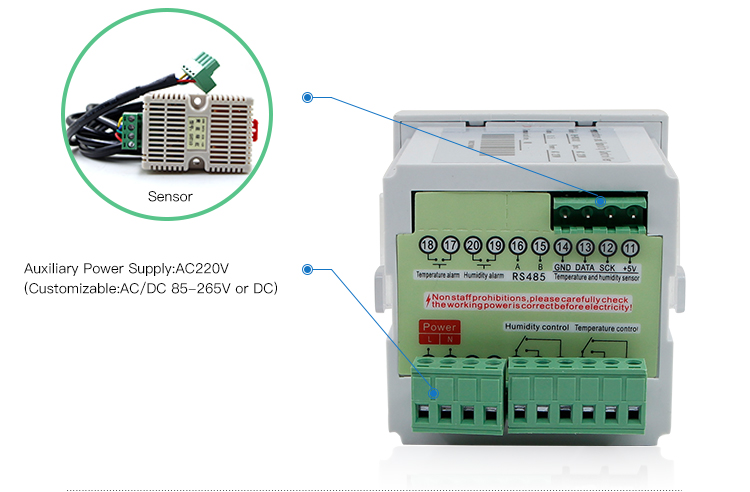 WSK302 Temperature and Humidity Controller for green house