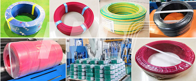Automatic Cable Coiling Wrapping Machine Cable Coil Bundling Machine