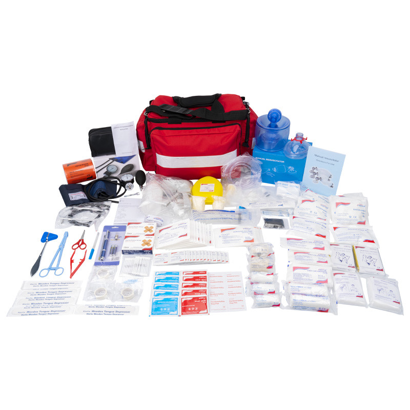 200 Pieces Large Survival First Aid Kit Mini Emergency Travel Kit Empty Bag
