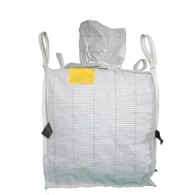 Plastic PP Woven Jumbo Bags , Anti Static FIBC Jumbo Bags 1000kg