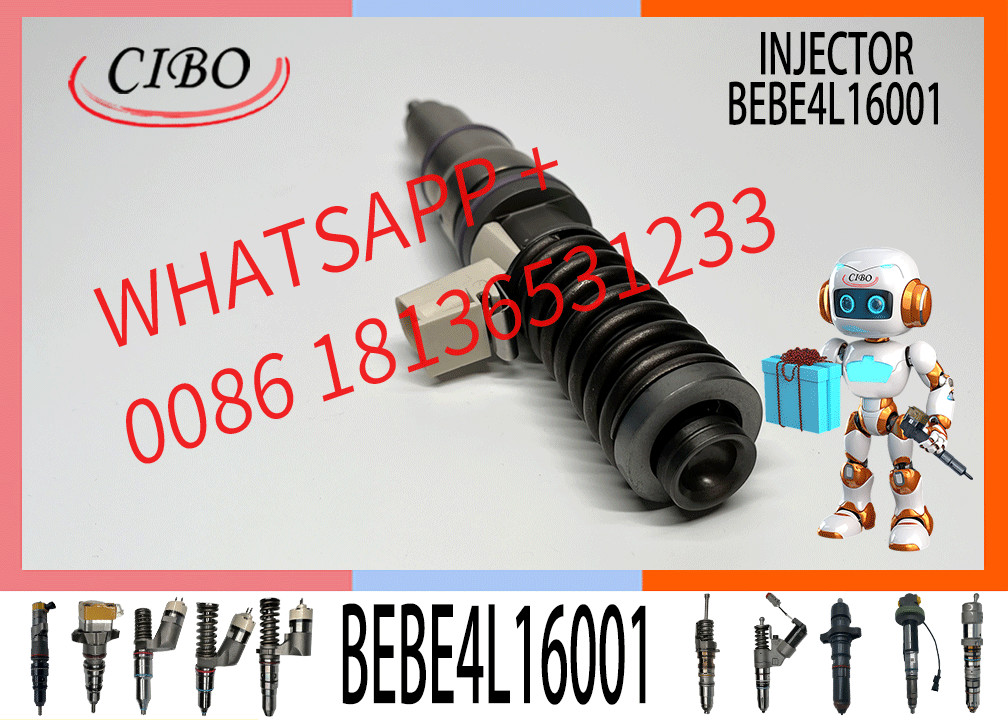 Diesel Fuel Engine E3 4 PIN EUI Electronic Unit Injector VOE 22479124 BEBE4L16001 for Volvo D13 MP8 EPA14 Truck Excavator