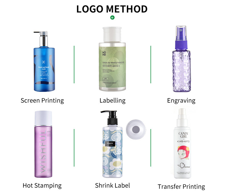 500ML 1000ML Plastic Shampoo Bottles With Pump Custom Logo