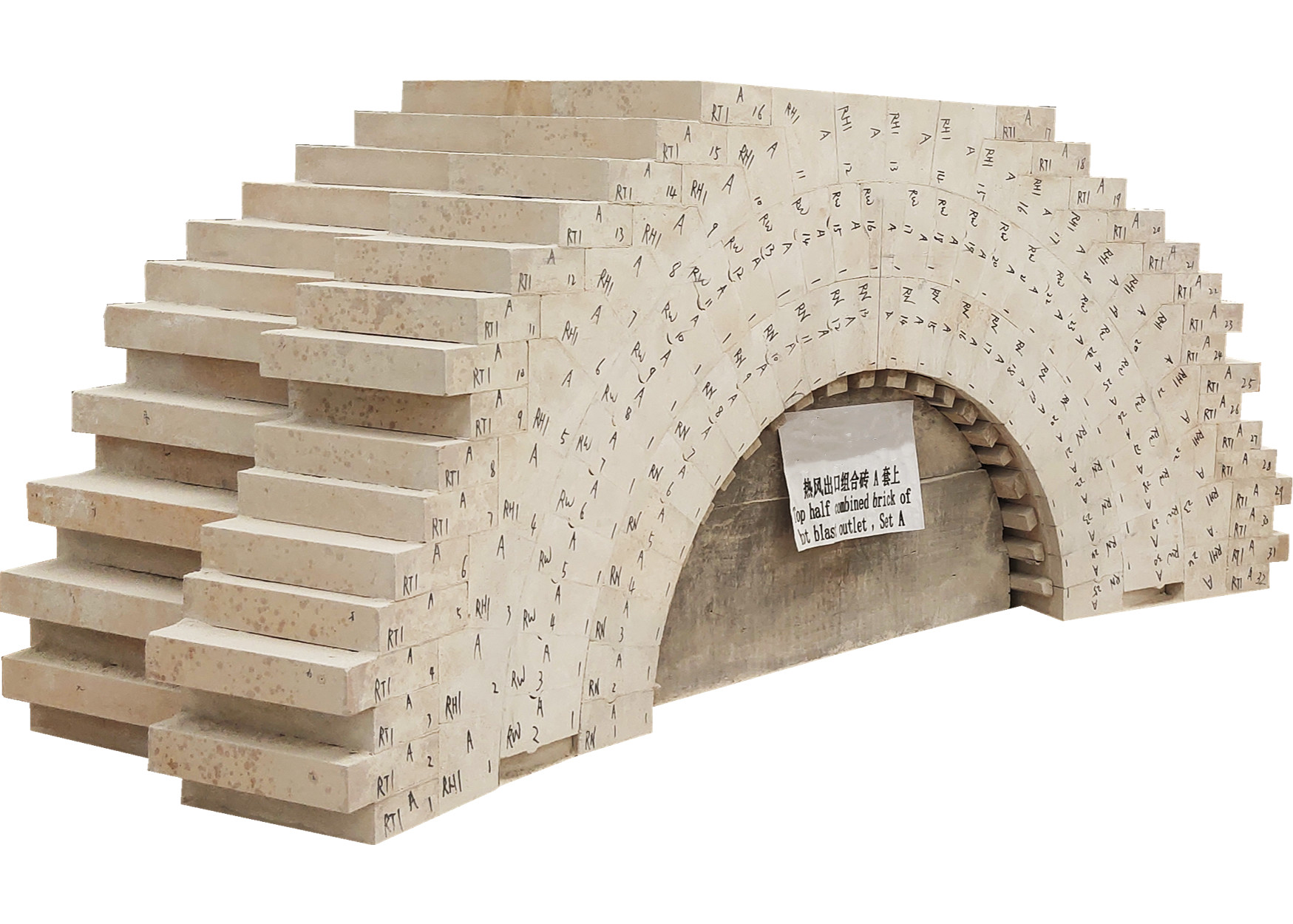 Machine Pressed Refractory Clay Insulating Brick Lightweight High Alumina Bricks