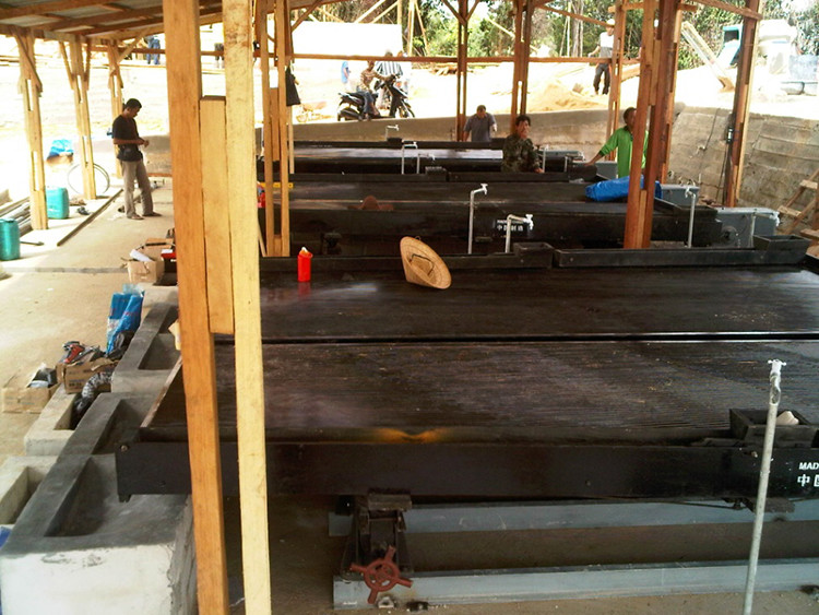 Gold Mining Concentrating Table Shaking Table Ore Dressing Equipment