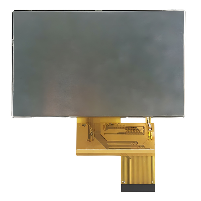 4.3-Inch Resistive Touch IPS TFT LCD Module With 480x272 Pixel Resolution And RGB Interface