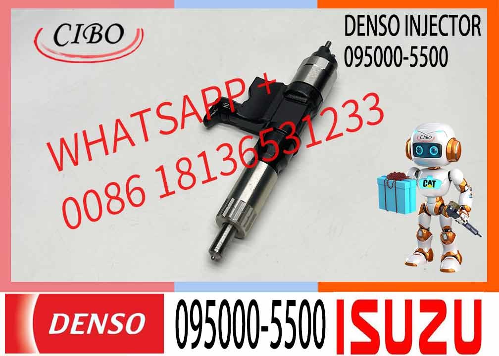 Diesel Fuel Common Rail Injector 8-97367552-0 095000-5500 For ISUZU 095000-5340 095000-5342