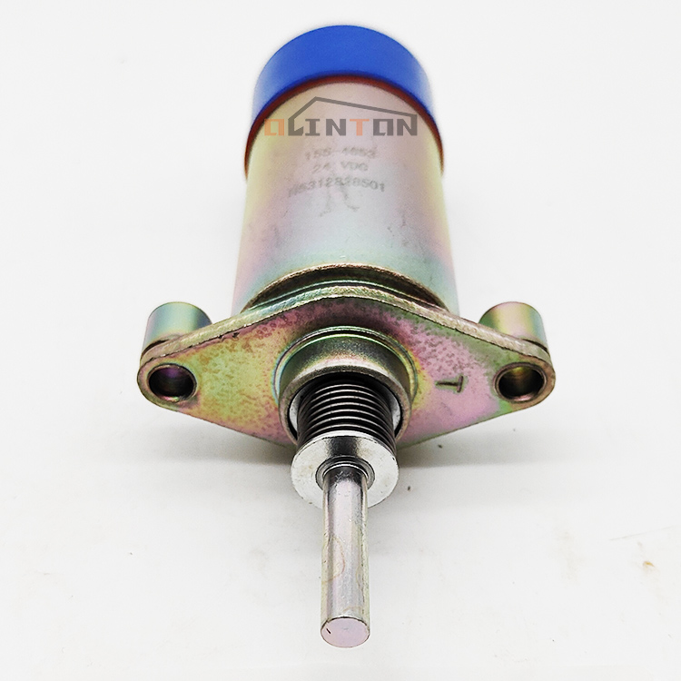 Excavator Parts 24V Engine Stop Solenoid Valve 155-4653 for CAT E330B E330C E330 3306