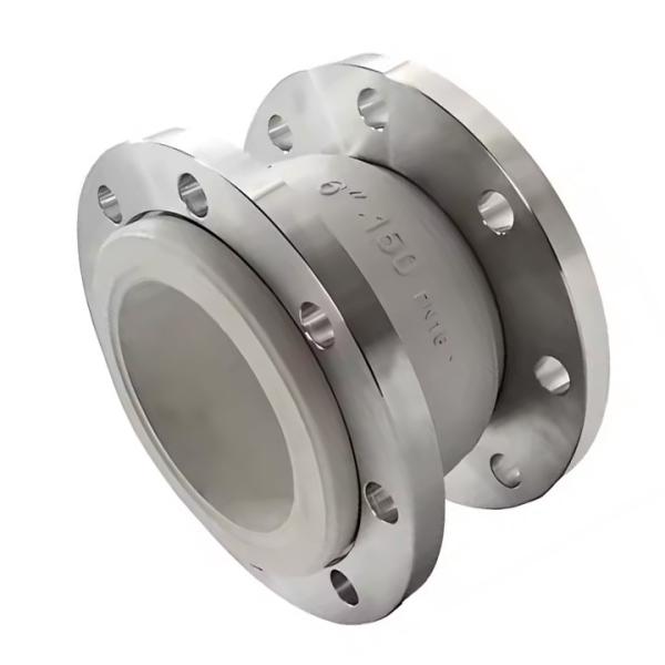 Food Grade Flange Connection Single Bellow Rubber Expansion Joint DN150 DIN PN10