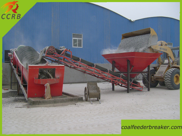 Spiral Sand Washing Plant