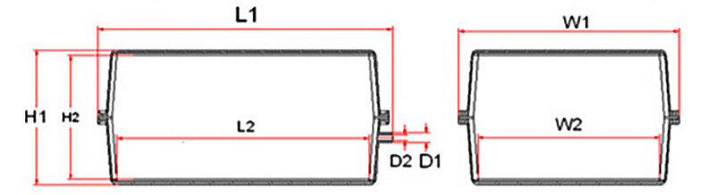 Waterproof Solar Street Light Battery Underground Box 12v 24v 48v Easy Installation