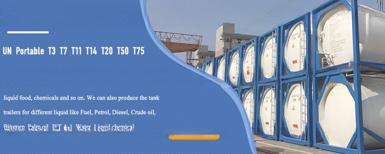 9 High Stacking T50 LPG Liquid Chlorine Gas 20ft ISO Tank Container 18/23.45Bar Pressure