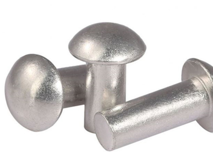 Stainless Steel 3/8 7/16 1/2 Flat head solid rivet custom SUS 304 SUS 316 Round head rivets