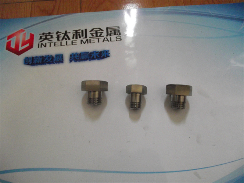 Screw 12.9 Titanium Alloy Bolts , 130mm Titanium Allen Head Bolts Anti Corrosion