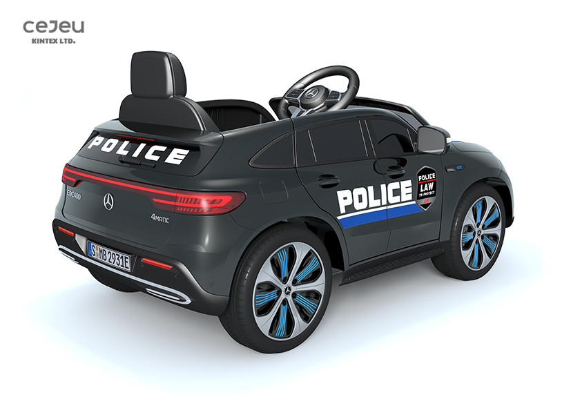 7.5KM/H Licensed Kids Car Mercedes Benz EQC 400 With Remote Control Music