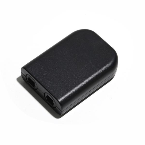 Digital Toslink Fiber Optical Splitter 1 in 2 Out Audio Adapter Cable Signal Enhancement