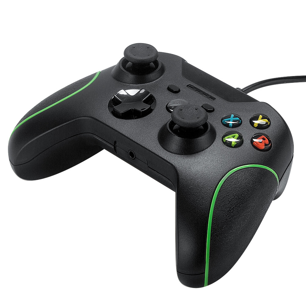 High qualityHot Selling wired controller GamePad Joystic for xbox one console Black and White