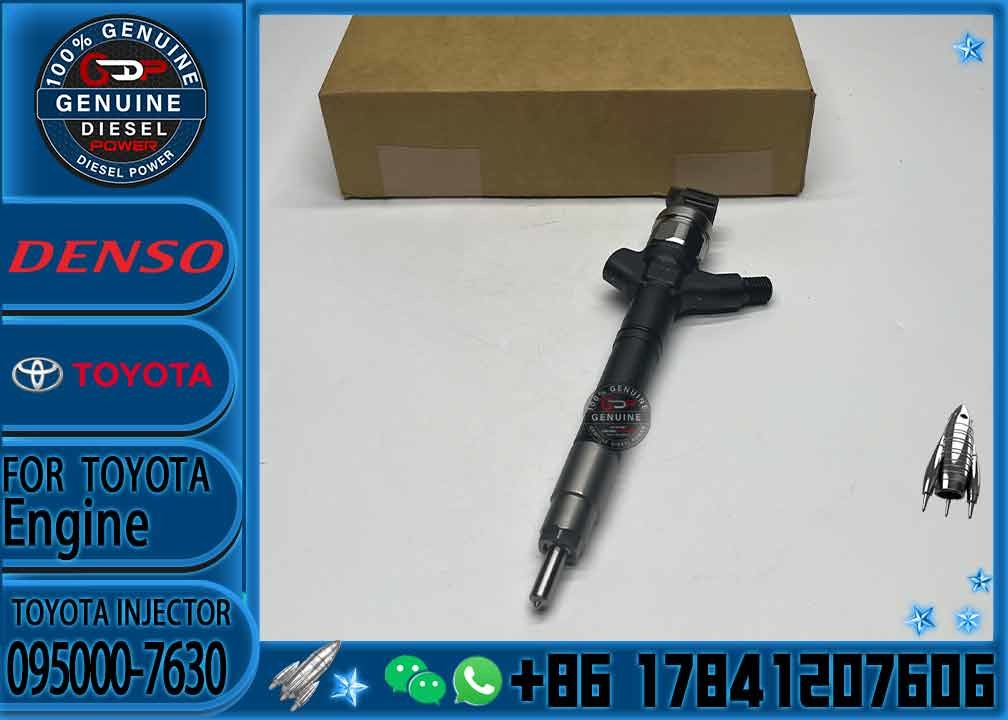 Fuel Injector Assembly 23670-0R170 Diesel Engine Fuel Injector 095000-7630 095000-7631 For TOYOTA RAV4