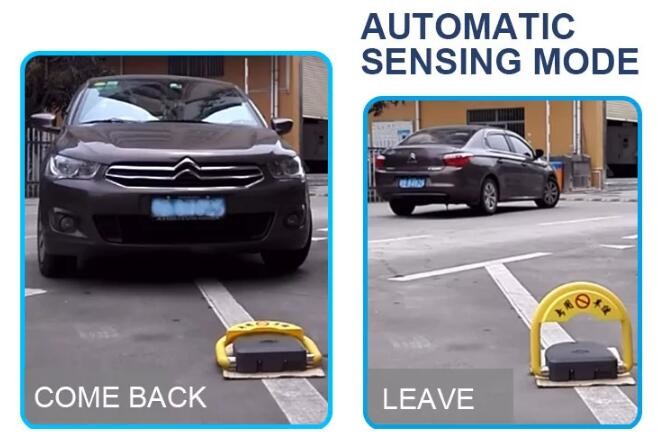 Automatic car park Lock parking space barriers parking space guard