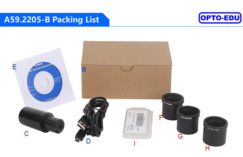 OPTO EDU A59.2205-B Usb 2.0 Cmos Microscope Eyepiece Camera