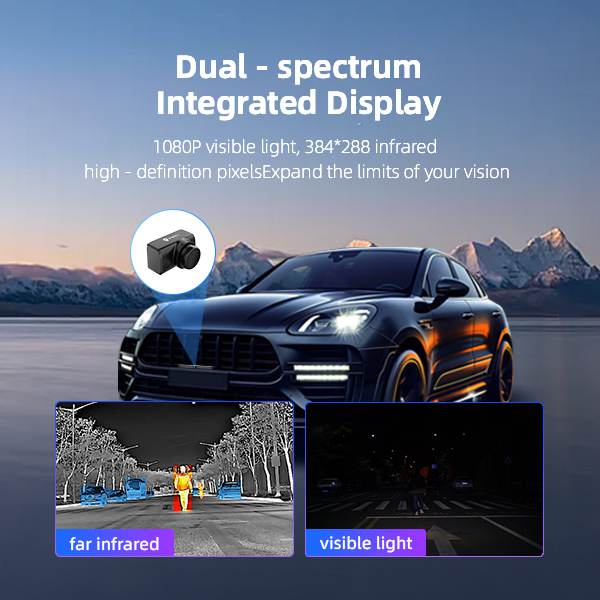1080P 2MP Automotive Infrared ADAS Collision Avoidence Streaming Rearview Mirror