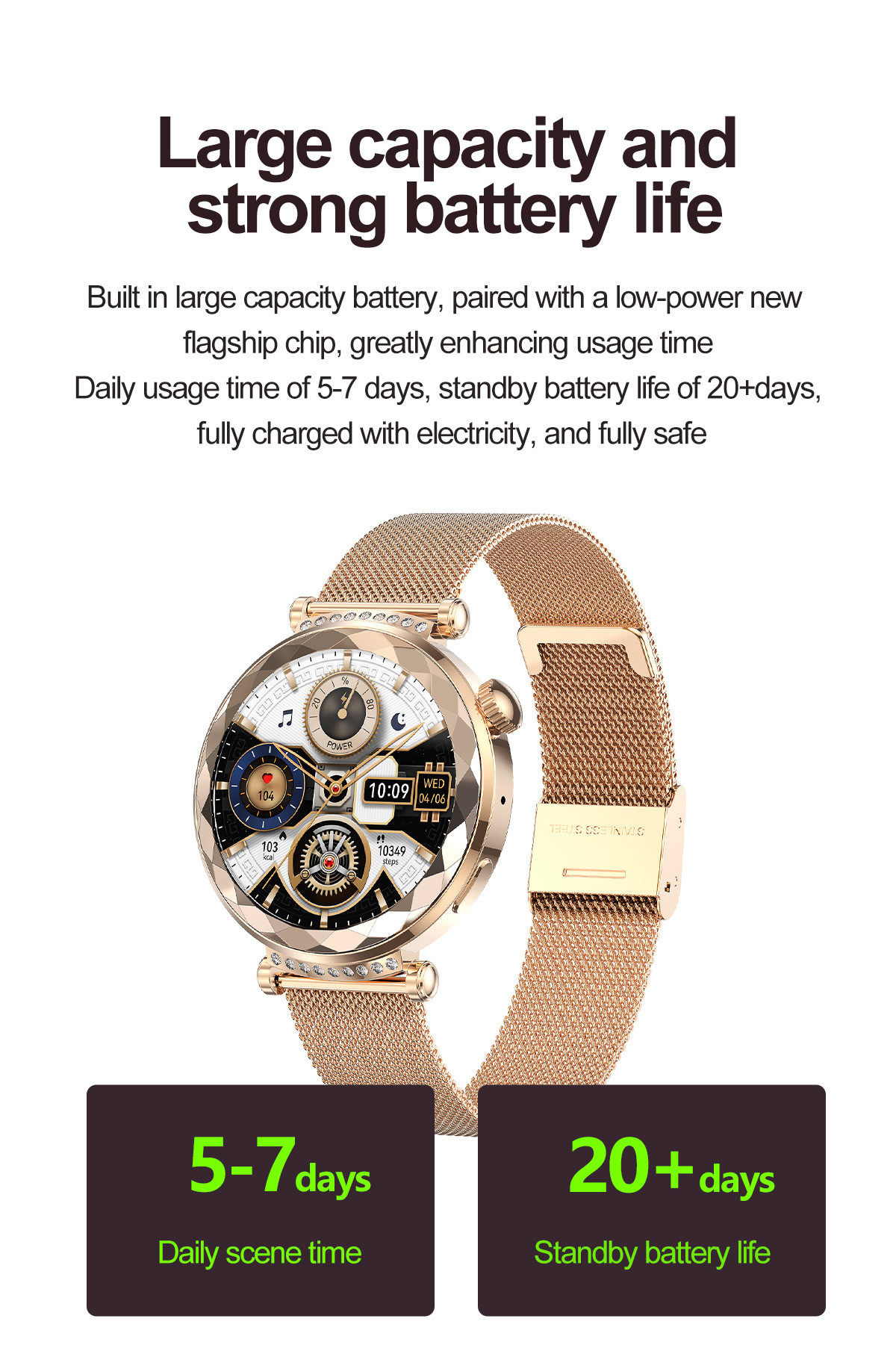 BT call NFC Wristband Girl Sport Fitness Tracker Lady Smartwatch HK88 AI assistant