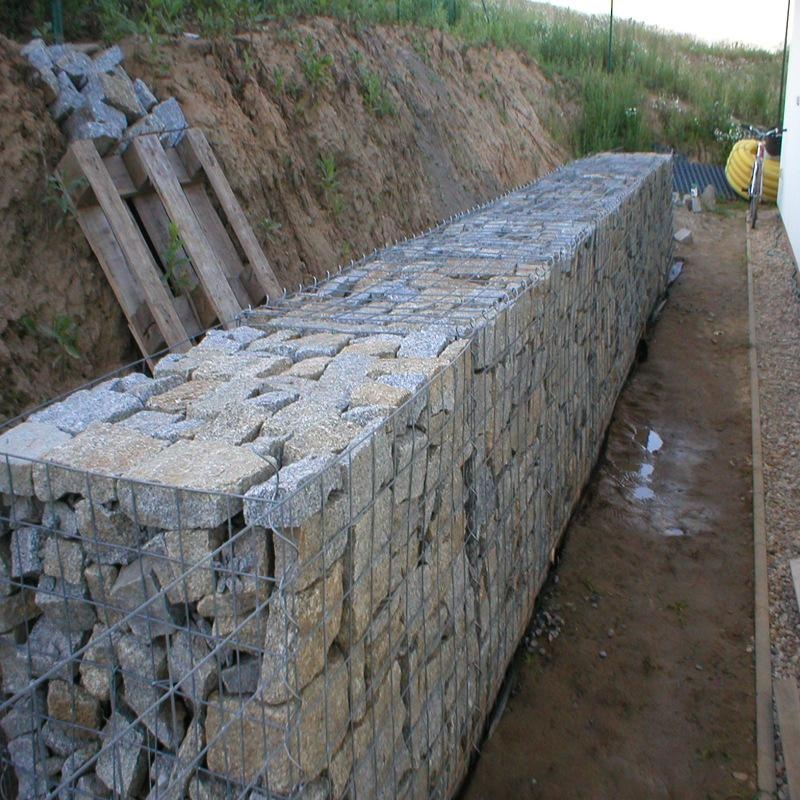 Welded Mesh Gabion Wall in 2mx1mx1m Size for Long Service Life and Conservancy Protect