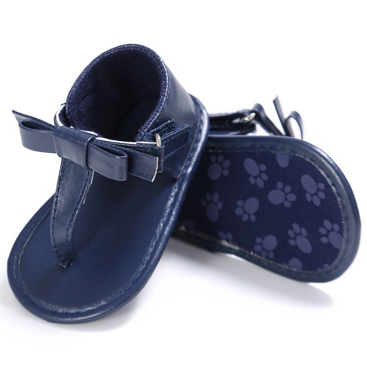 2019 summer t-strap cover heel anti-slip infant prewalker summer baby sandals