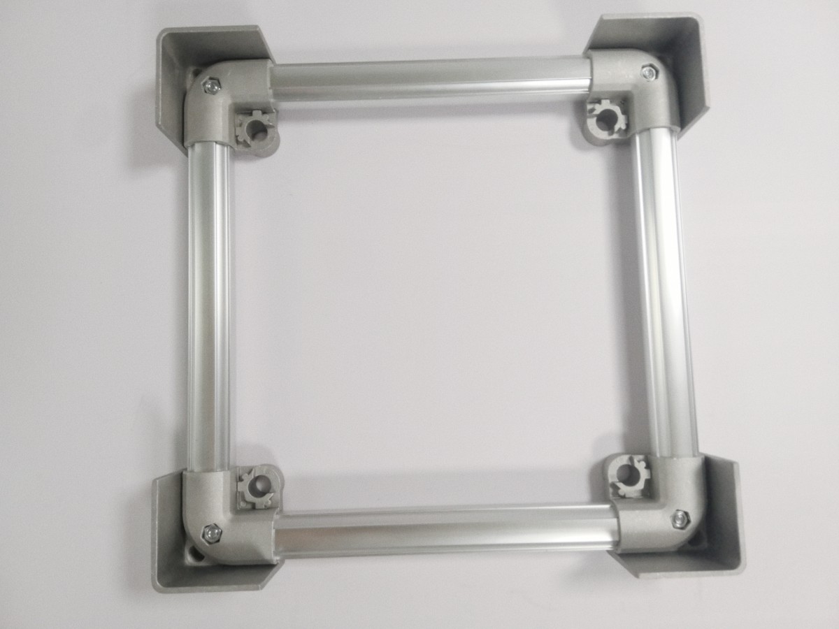 AL-37 Aluminum Tube Fitting Turtle Car Anodized Baffle Tee Fitting