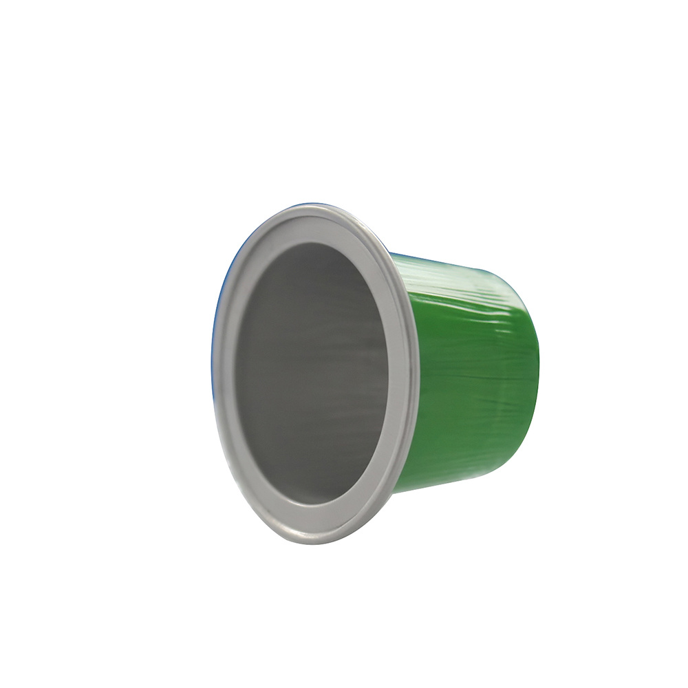 Aluminium Foil Coffee Capsule With Lid Environmental Friendly and Convenient for Food