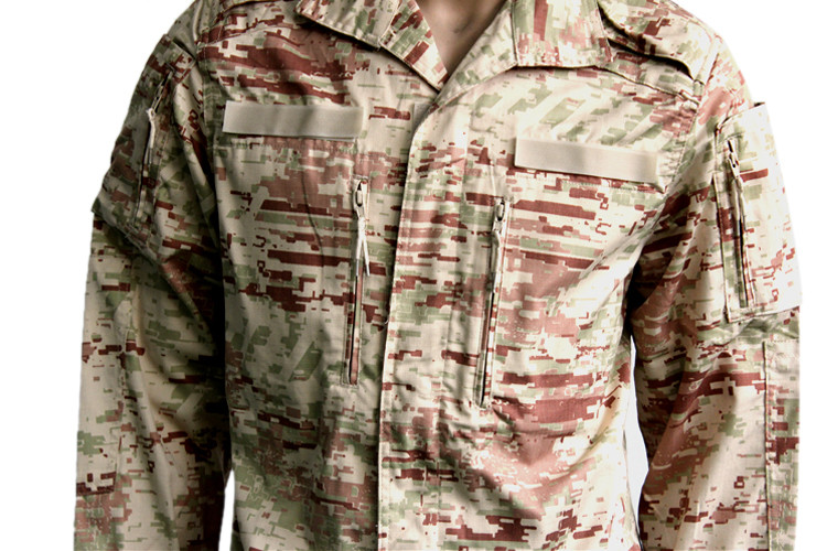 Camouflage Cotton ACU Combat Uniform Breathable Tactical Clothing For Royal Guard