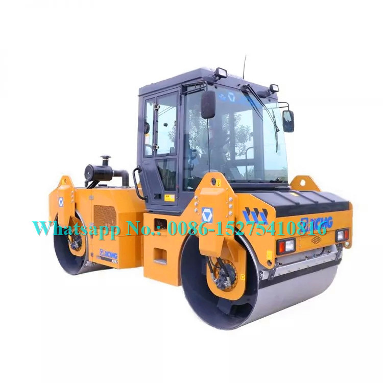 Tandem Road Construction Machinery Vibratory Road Roller 8000KG 1680mm Drum Width