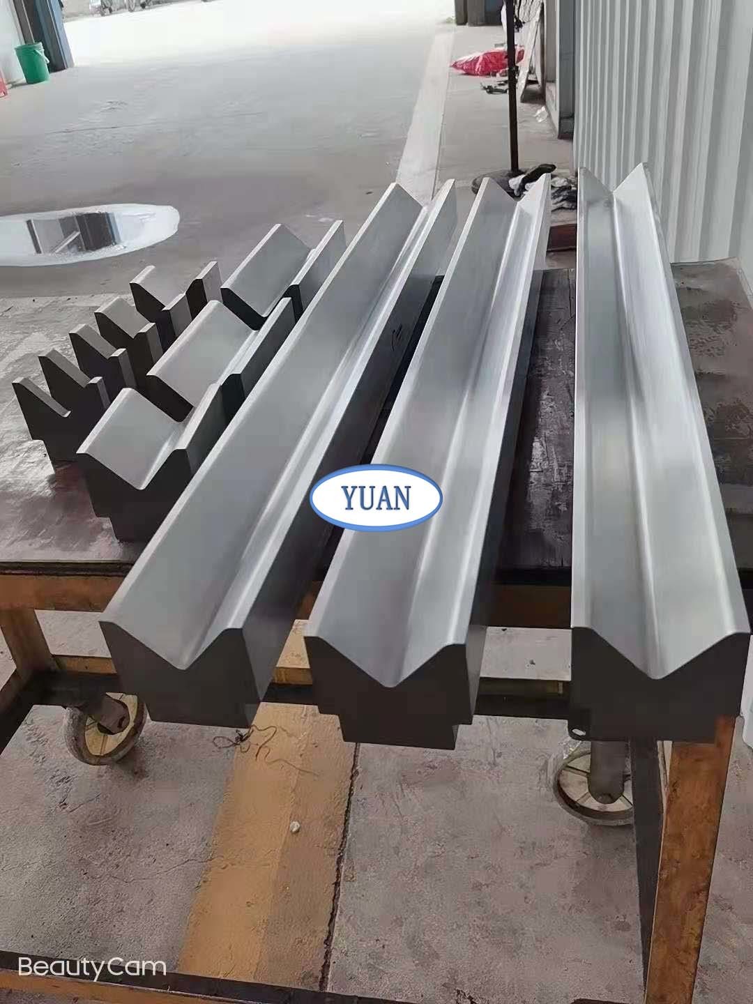 V Block Bending Press Brake Die For Multi Metal Plate Press Brake Punch Cr12MoV T8