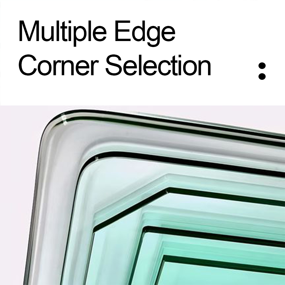 Smooth Glass Texture Thick Transparent Window for Building Unbreakable Tempered Glass