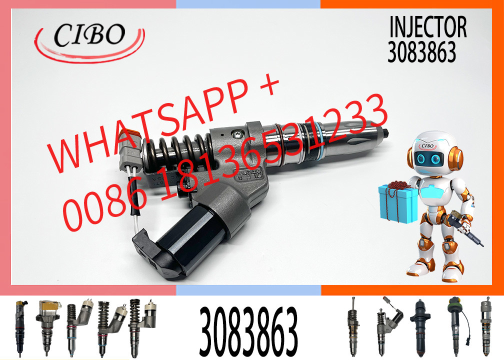 Construction Machinery Parts Fuel Injector 3083863 4903319 3083871 3609925 3083849 4061851 4903084 4307547 for Cummins