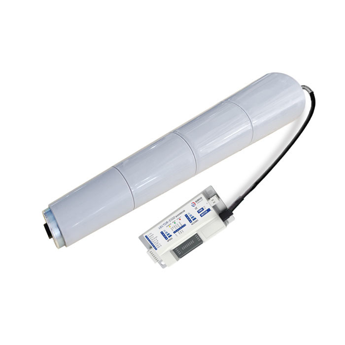 Φ‌50 PVC Taper Sleeve Motorized Conveyor Drive Roller, Curved Conveyor Drum Motors 24V 40W