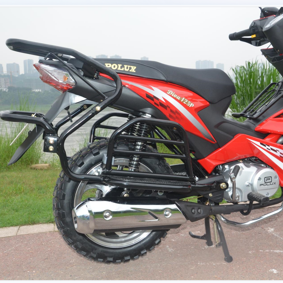 Powerful Engine 4 Stroke 125cc Street Legal Motorcycle 501W - 1000W
